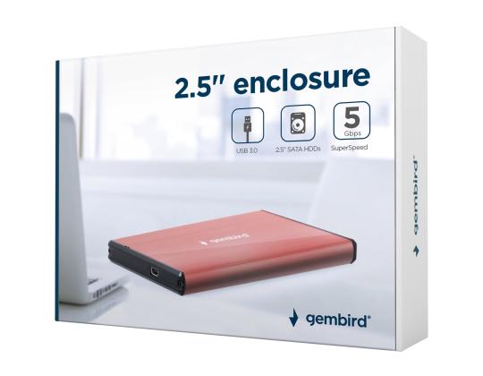 GEMBIRD USB 3.0 2,5 tuuman kiintolevykotelo