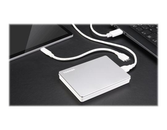 TOSHIBA Canvio Flex 4TB Silver 2,5 tuumaa