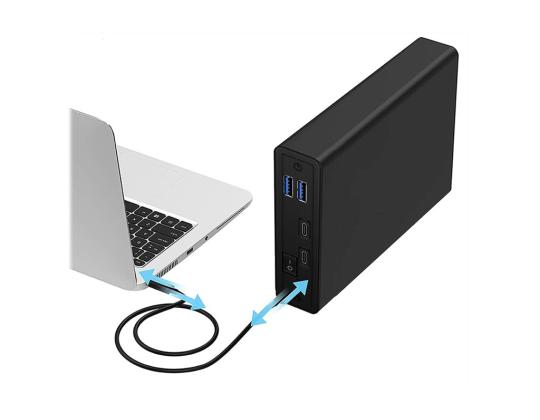 ICYBOX-kotelo 3,5" tai 2,5" HDD/SSD