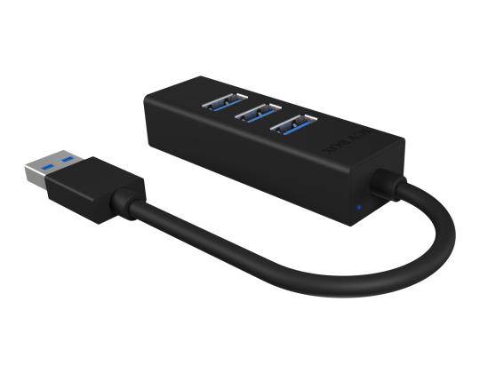 ICYBOX IB-HUB1419-U3 IcyBox 4x USB-portti