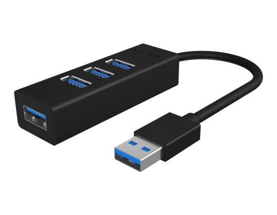 ICYBOX IB-HUB1419-U3 IcyBox 4x USB-portti