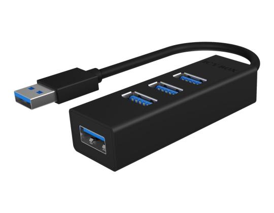 ICYBOX IB-HUB1419-U3 IcyBox 4x USB-portti