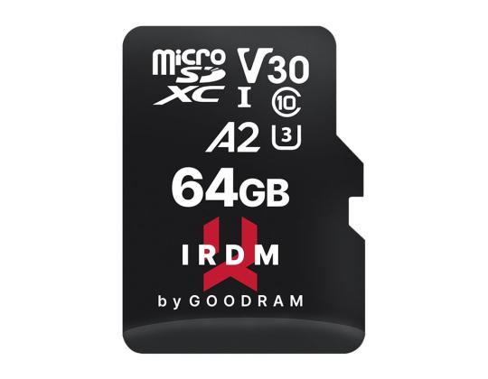 GOODRAM Muistikortti IRDM 64GB + sovitin