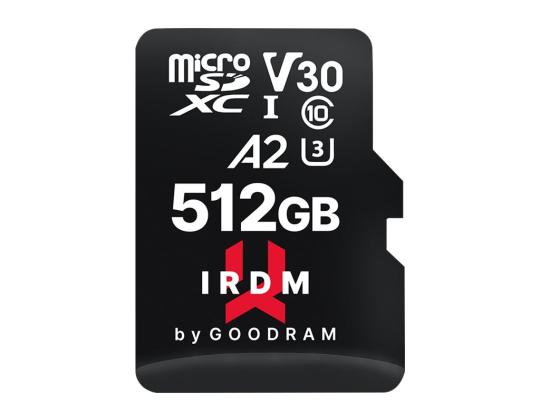 GOODRAM Muistikortti IRDM 512GB + sovitin