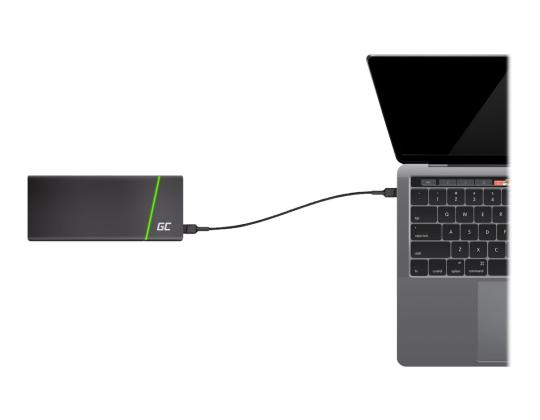 GREEN CELL Kaapeli GC PowerStream USB-C
