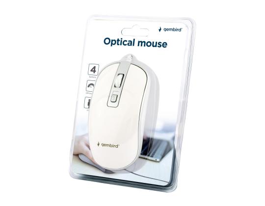 GEMBIRD MUS-4B-06-WS Optinen hiiri USB