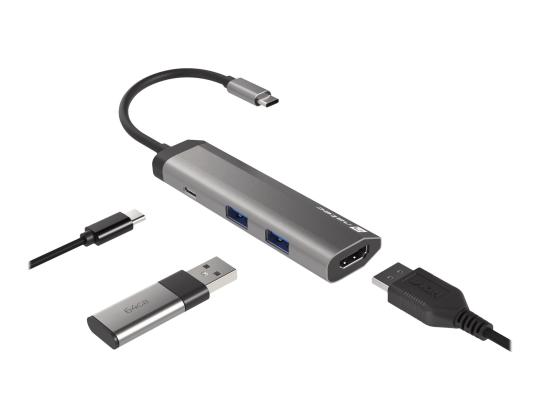 NATEC Multiport Fowler ohut USB-C