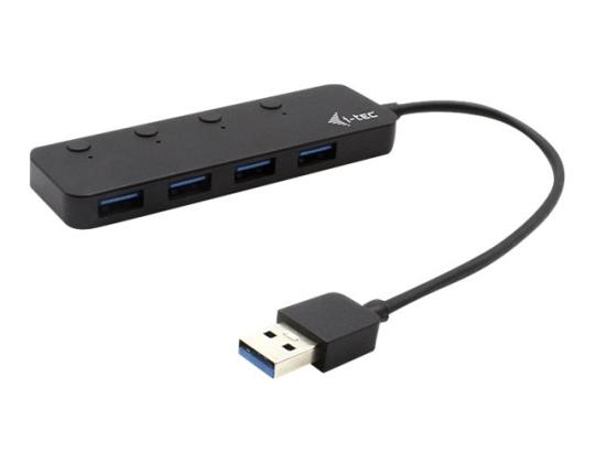 I-TEC USB 3.0 Metal HUB 4 -portti