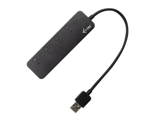I-TEC USB 3.0 Metal HUB 4 -portti