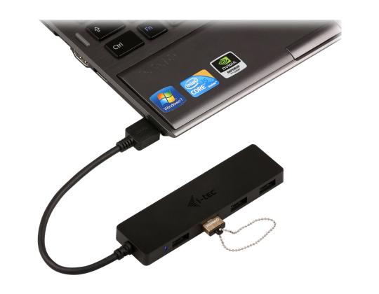 I-TEC USB 3.0 Slim Passive HUB 4 -portti