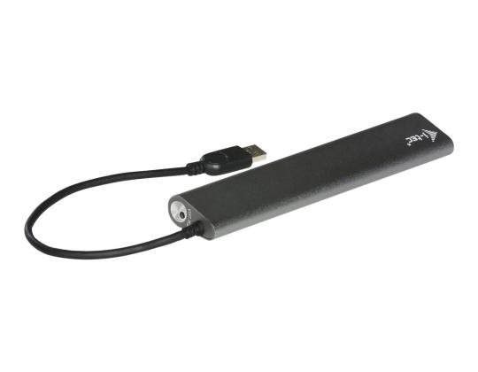 I-TEC USB 3.0 Metal Charging HUB 7 -portti