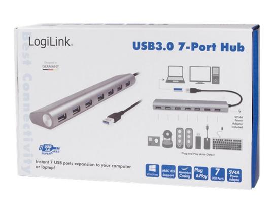 LOGILINK UA0308 LOGILINK- USB 3.0 -keskitin, 7