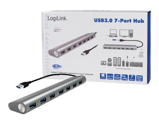 LOGILINK UA0308 LOGILINK- USB 3.0 -keskitin, 7