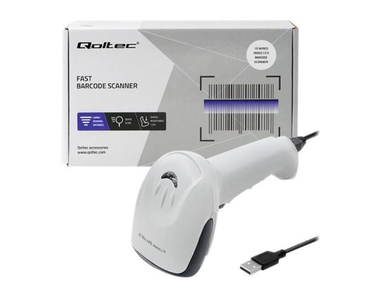 QOLTEC Desktop QR-viivakoodilukija USB