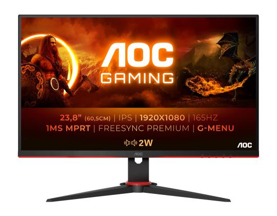 AOC 24G2SPAE BK 23,8" - Näyttö