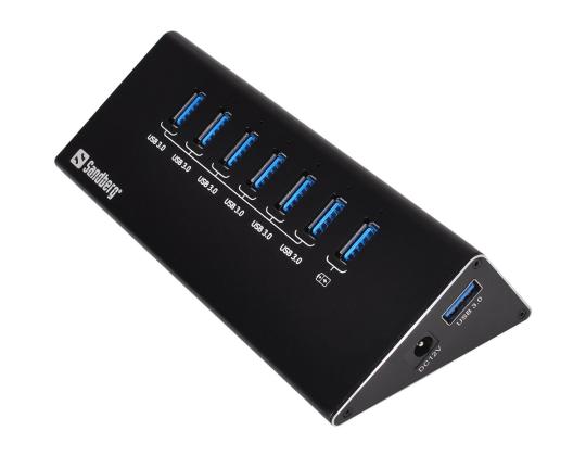 SANDBERG USB 3.0 Hub 7 -portit