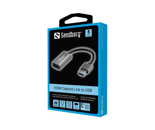 SANDBERG HDMI Capture Link USB:hen