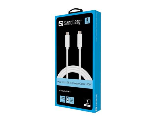 SANDBERG USB-kaapeli USB/C-USB/C 1m
