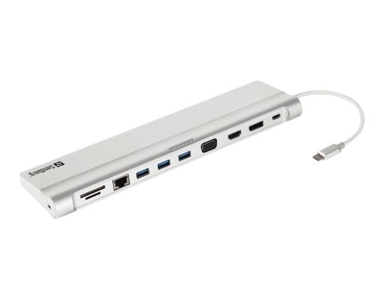 SANDBERG USB-C All-in-1 -telakointiasema