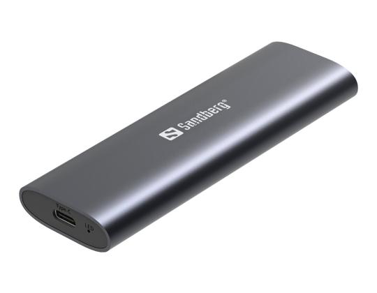 SANDBERG USB 3.2 -kotelo M.2+NVMe SSD:lle