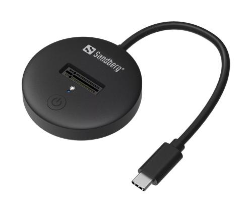 SANDBERG USB 3.2 -telakka M.2+NVMe SSD-asemalle