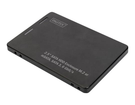 DIGITUS 2.5" SATA HDD kõvaketta korpus M.2