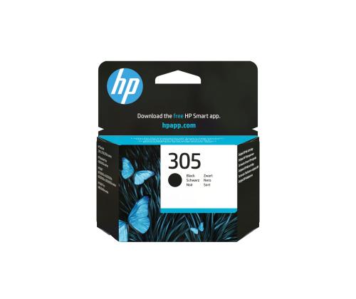 HP 305 Musta alkuperäinen mustekasetti