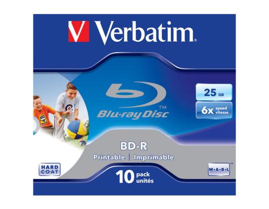 VERBATIM BD - R SINGLE LAYER 25 Gt