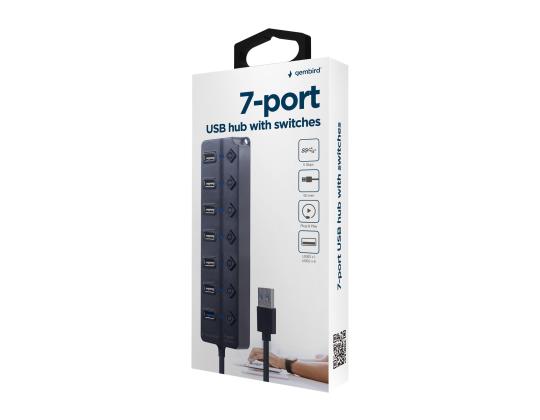 GEMBIRD 7 - portti USB-keskitin