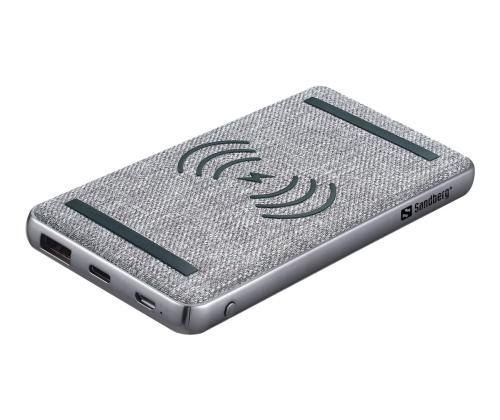 SANDBERG Powerbank 10000 PD20W+Wireless