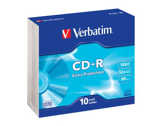 VERBATIM CD-R 700MB 52X EXTRA P