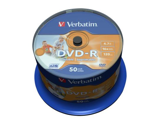 VERBATIM 50x DVD-R 4,7GB 16x SP