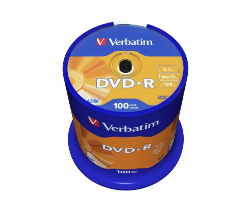 VERBATIM 100x DVD-R 4.7GB 16x SP