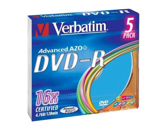 VERBATIM DVD-R AZO 4.7GB 16X CO