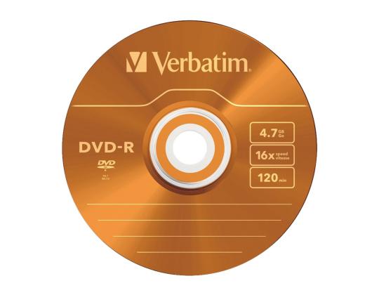 VERBATIM DVD-R AZO 4.7GB 16X CO