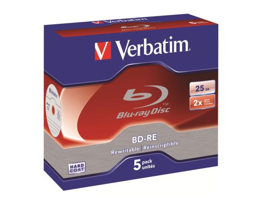 VERBATIM BLUE RAY 2X SCR.GUARD 5-P JC