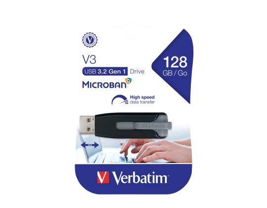 VERBATIM V3 - muistitikku 128GB USB3.0