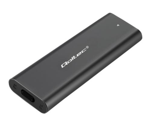 QOLTEC 50312 Kotelo M.2 SATA SSD -levylle