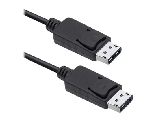 QOLTEC DisplayPort v1.2 uroskaapeli 0,5 m