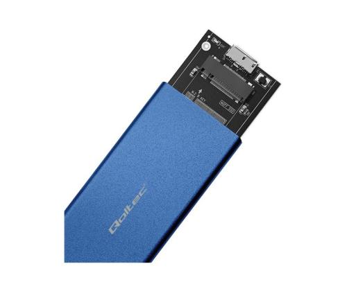 QOLTEC 51832 Kotelo / M.2 SSD-asema