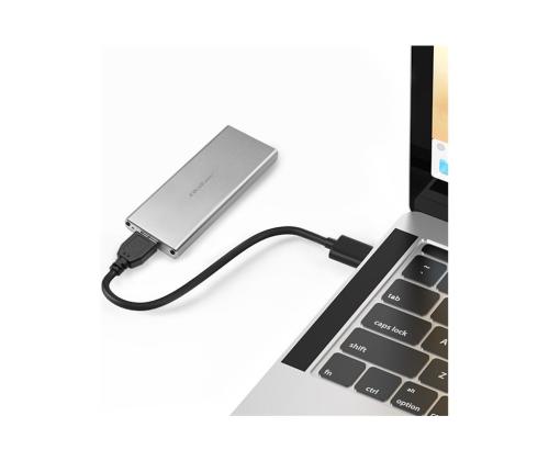 QOLTEC 51833 Kotelo / M.2 SSD-asema