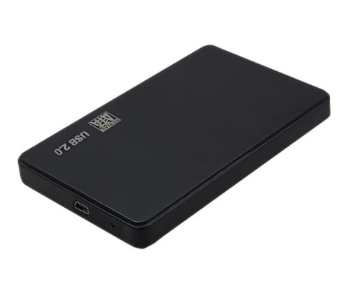 QOLTEC Alanumero HDD-kotelo HDD/SSD musta