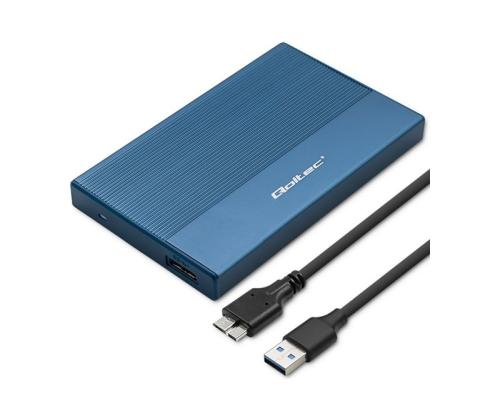 QOLTEC 52276 -kotelo / SSD HDD 2.5