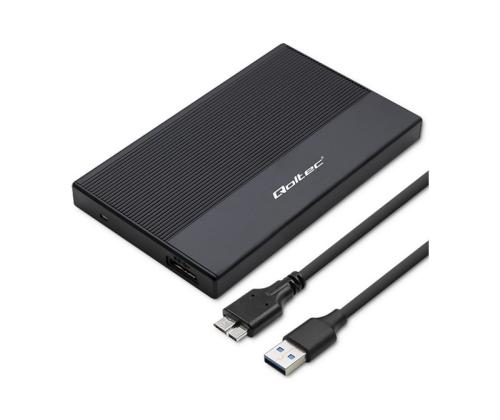 QOLTEC 52277 -kotelo / SSD HDD 2.5
