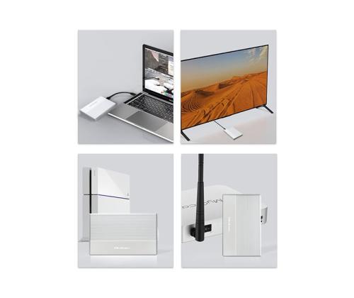 QOLTEC 52278 -kotelo / SSD HDD 2.5