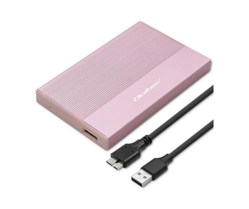 QOLTEC 52279 -kotelo / SSD HDD 2.5