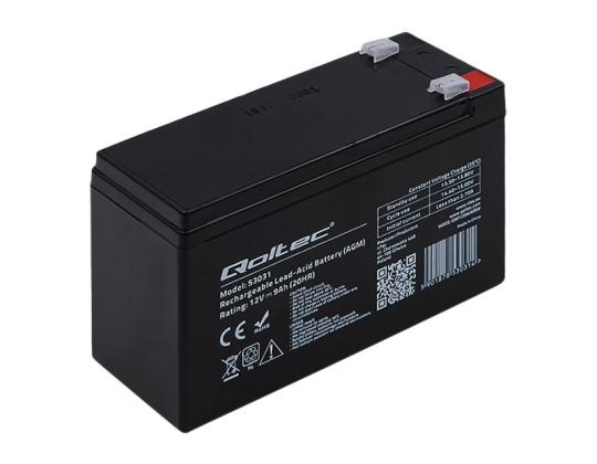 QOLTEC 53031 Qoltec Gel akku 12V 9A