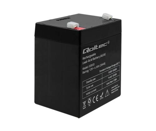 QOLTEC 53033 Qoltec akku AGM 12V