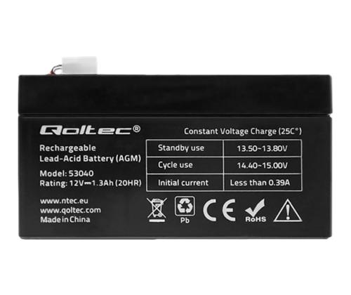 QOLTEC 53040 Qoltec Akku AGM 12V