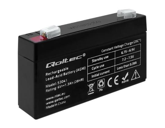 QOLTEC 53041 Qoltec Battery AGM 6V 1